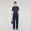 Raw-Denim-Jeans in Barrel-Fit