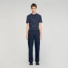 Raw-Denim-Jeans in Barrel-Fit