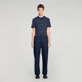 Raw-Denim-Jeans in Barrel-Fit