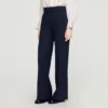 Schlichte Hose mit Kreidestreifen