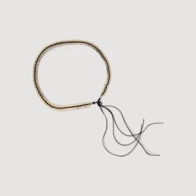 Schmuckgürtel mit Lederband