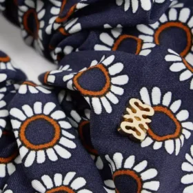 Scrunchie mit Blumenmuster