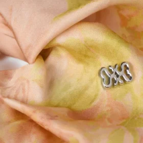 Scrunchie mit Blumenmuster