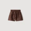 Shorts im Used-Look mit Strasssteinen
