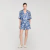 Shorts mit Blumenprint