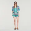 Shorts mit Blumenprint