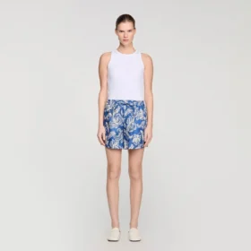 Shorts mit Blumenprint