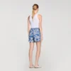 Shorts mit Blumenprint