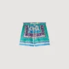 Shorts mit Blumenprint