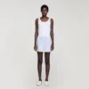 Shorts mit Spitzendetails
