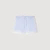 Shorts mit Spitzendetails