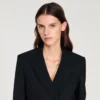 Slim-Fit-Jacke aus Wolle