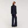 Smokingjacke mit Satin-Kragen