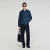Square Cross-Jeansjacke
