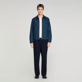 Square Cross-Jeansjacke