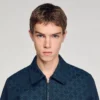 Square Cross-Jeansjacke
