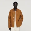 Square Cross-Jeansjacke