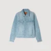 Square Cross-Jeansjacke