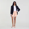 Strass-Shorts mit Spitze