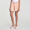 Strass-Shorts mit Spitze