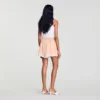 Strass-Shorts mit Spitze