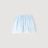 Strass-Shorts mit Spitze