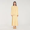 Strassbesetztes Strickcape