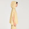 Strassbesetztes Strickcape
