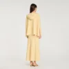 Strassbesetztes Strickcape