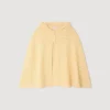 Strassbesetztes Strickcape