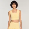 Strick-Crop-Top