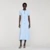 Strick-Maxikleid