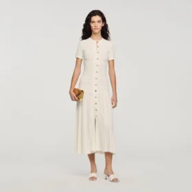 Strick-Maxikleid