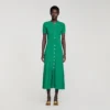 Strick-Maxikleid