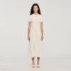 Strick-Maxikleid