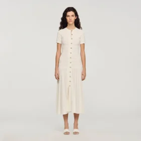 Strick-Maxikleid