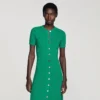 Strick-Maxikleid