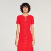 Strick-Maxikleid