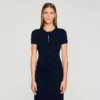 Strick-Maxikleid