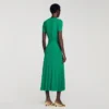 Strick-Maxikleid