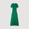 Strick-Maxikleid