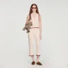 Strickhose im Häkel-Look