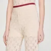 Strickhose im Häkel-Look