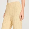 Strickhose mit Strasssteinen