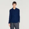 Strickjacke aus Rippstrick