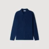 Strickjacke aus Rippstrick