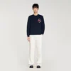 Sweatshirt mit gesticktem Pferd