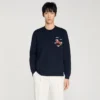 Sweatshirt mit gesticktem Pferd