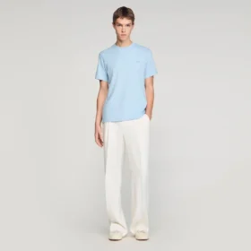 T-Shirt mit Double S-Patch