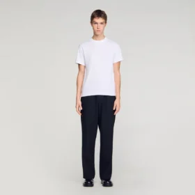 T-Shirt mit Double S-Patch